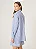 CAMISA MANGA LONGA SPECIAL FIT FEMININA LISTRADA AZUL MÉDIO - Imagem 4