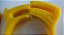 10 Pcs  Abracadeira Plastica 24,0 X 27,30 Rapida Mangueira  Amarelo - Imagem 3