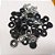 Kit Parafuso Forro Porta Fusca Brasilia Kombi Preto 20pcs - Imagem 3