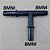Conector Conexão Engate Rápido Gasolina 8mm X 8mm ( T ) N°22 - Imagem 2