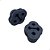 Coxim Escapamento J3 Asia Towner Topic Besta Traseiro (2pcs) - Imagem 1