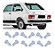 Parafuso Lanterna Fiat 147 ( Jg 12 Peças) Transparente - Imagem 1