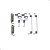 Kit Mola Sapata Freio Escort Verona 93 94 95 96 Bendix - Imagem 1