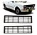Grade Frontal Fiat 147 76 77 78 79 80 Valor Do Par - Imagem 1