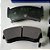 Jogo Pastilhas Freio Nissan Sentra Sunny 90/96 Diant Frictio - Imagem 3