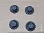 Tampa Furo Assoalho Borracha 22mm Kit 4pcs Hb20 Hb20s - Imagem 2