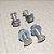 Kit Parafuso Parachoque Fusca Até 1969 4pcs Porca Arruela - Imagem 4