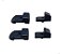 Kit Batente Coxim Da Tampa Traseira Gm S10 2012/2021 (4pcs) - Imagem 1
