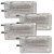 4 Lanterna Porta Luvas Gol Voyage Saveiro G5 G6 G7 Cristal - Imagem 1