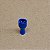 Terminal Fio Isolado 6,3mm Azul P/ Fio 1,5 A 2,5 - 20pcs Azul - Imagem 3