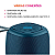 Caixa de Som Bluetooth AIWA 15W RMS AWS-SP-03-B IPX4 Grave Potente TWS LED Bateria 12h USB-C – Azul - Imagem 2