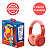 Fone Headphone Infantil Bluetooth AOC Gi Neto Aventureira GI001RD/00 – Vermelho, Som Seguro para Crianças - Imagem 1