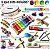 Kit de Instrumentos Musicais de Percussão em Madeira para Crianças + Bolsa | Brinquedo Educativo e Sensorial l Confort Kids - Imagem 1