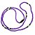 GUIA DE CRISTAL 8MM ROXO/PRETO LEITOSO COM FIRMA - Imagem 1