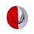 CHAPÉU FELTRO BICOLOR BRANCO/VERMELHO - Imagem 2