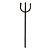 TRIDENTE GARFO POMBAGIRA 20CM - Imagem 1