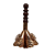 ADJA LUXO 3 BOCAS METAL - Imagem 1