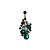 CONJUNTO COLAR E BRINCO ZIRCONIA - Imagem 8