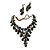 CONJUNTO COLAR E BRINCO ZIRCONIA - Imagem 6