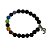 PULSEIRA 7 CHAKRAS PEDRA VULCÂNICA - Imagem 2