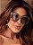 Óculos de Sol Feminino DNY Gatinho Acetato Cinza Transparente – Estilo Maxi & Sofisticação - Imagem 4