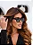 Óculos de Sol Feminino DNY Gatinho Acetato Preto – Estilo Blogueira & Presença - Imagem 3