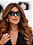 Óculos de Sol Feminino DNY Gatinho Acetato Preto – Estilo Blogueira & Presença - Imagem 4