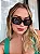 Óculos de Sol Feminino DNY Mikaela Quadrado Acetato - Preto - Imagem 6