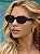 Óculos de Sol Feminino DNY Bossa 3.0 Oval Acetato - Marrom - Imagem 3