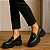 Mocassim Feminino Tratorado Preto Casual - Imagem 2
