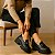 Mocassim Feminino Tratorado Preto Casual - Imagem 1