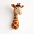 Cabeça Girafa Decoração Infantil - Imagem 1