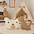 Almofada Urso Pelúcia 35cm Macia e Delicada - Imagem 1