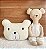 Almofada Urso Pelúcia 35cm Macia e Delicada - Imagem 10