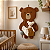 Organizador Porta-trecos Infantil Urso - Imagem 1