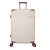 Mala de Viagem Média 23Kg Cosmopolita em Abs Rígida Bege - Imagem 2