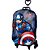 Mochila Escolar de Rodinhas Capitão América  3D Maxtoy + Lancheira - Imagem 5