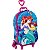Mochila Escolar Pequena Sereia Ariel 3D de Rodinhas Maxtoy + Lancheira - Imagem 4
