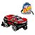 Mochila Escolar de Rodinhas Hot Wheels Dawgzilla 3D Maxtoy + Lancheira - Imagem 1