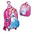Mochila Escolar de Rodinhas Princesa Cinderela 3D Maxtoy + Lancheira - Imagem 1