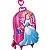 Mochila Escolar de Rodinhas Princesa Cinderela 3D Maxtoy + Lancheira - Imagem 4
