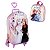Mochila Escolar de Rodinhas Frozen Elza e Anna 3D Maxtoy + Lancheira - Imagem 1