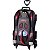 Mochila Escolar Batman Chrome Wheels 3D com Lancheira MaxToy - Imagem 3