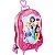 Mochila Escolar de Rodinhas Princesas 3D Maxtoy + Lancheira - Imagem 3