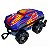 Mochila Escolar Hot Wheels Race Monster Trucks  Maxtoy - Imagem 1
