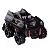 Mochila Escolar Batmovel Monster Trucks Wheels 3D MaxToy - Imagem 2