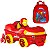 Mochila Escolar de Rodinhas Carro Homem de Ferro 3D Maxtoy - Imagem 1