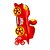 Mochila Escolar de Rodinhas Carro Homem de Ferro 3D Maxtoy - Imagem 4