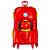 Mochila Escolar de Rodinhas Carro Homem de Ferro 3D Maxtoy - Imagem 5