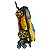 Mochila Escolar Hot Wheels Dune a Soar Motor Cromo Maxtoy Dourada - Imagem 3